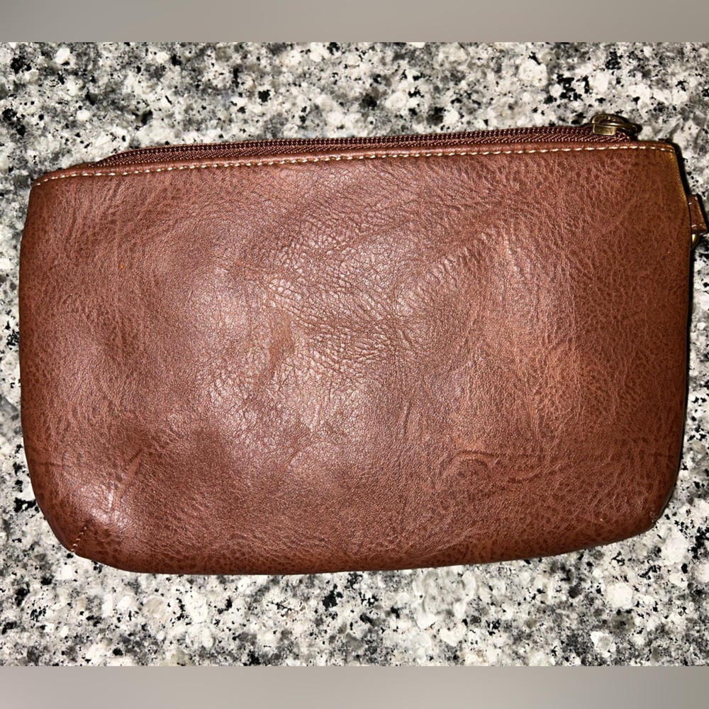 Boc World Map Pattern Wristlet - image 2